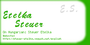etelka steuer business card